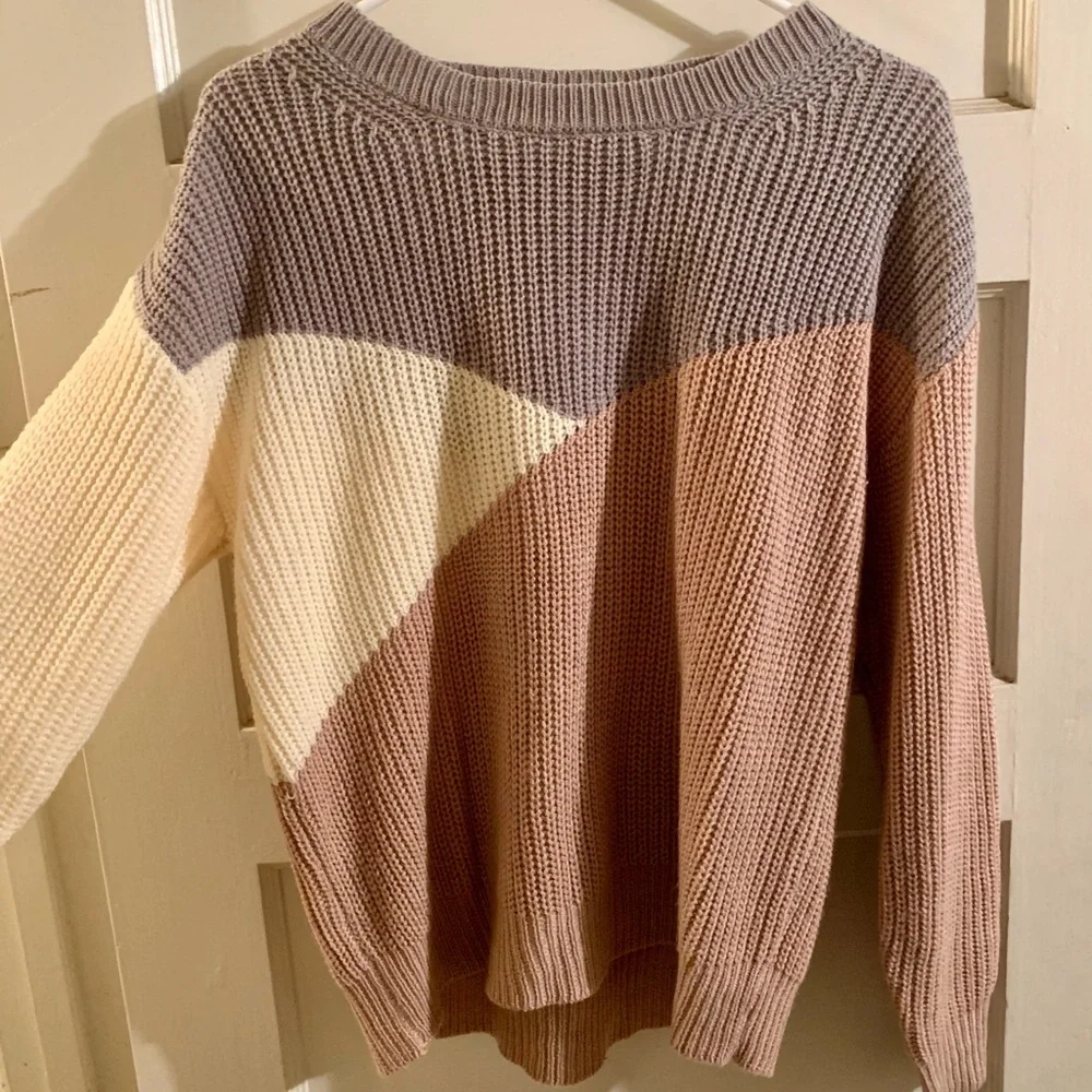 Color block sweater - Picture 1 of 2